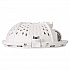 Easy Fresh Dispenser, 4.75 x 4.75 x 1.5, White, 12/Carton (EFCABPEPA1)