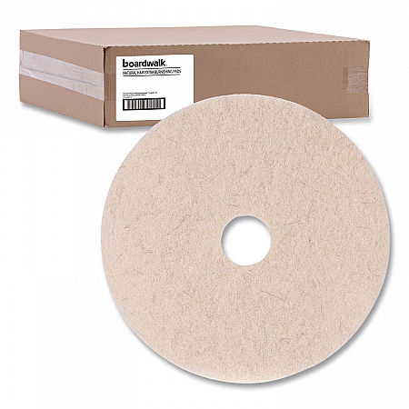 Natural Hog Hair Burnishing Floor Pads, 19