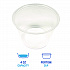 Souffle/Portion Cups, 4 oz, Plastic, Translucent, 2,500/Carton (PRTN4TS)