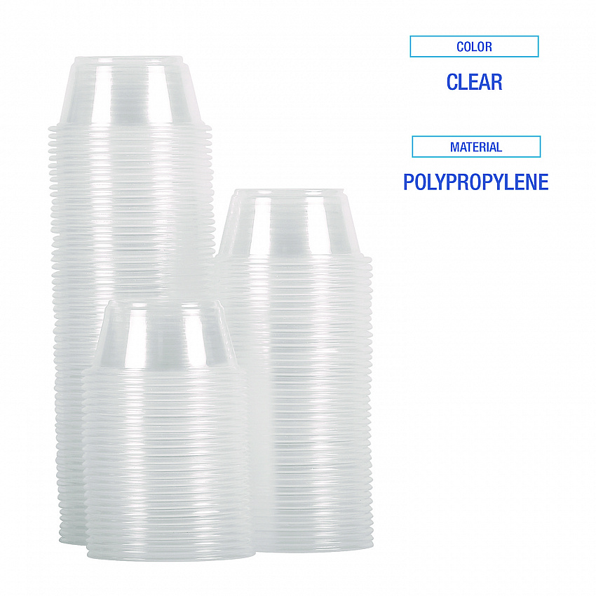 Souffle/Portion Cups, 1.5 oz, Plastic, Translucent, 2,500/Carton (PRTN15TS)