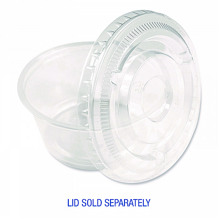 Souffle/Portion Cups, 3.25 oz, Plastic, Translucent, 2,500/Carton (PRTN325TS)