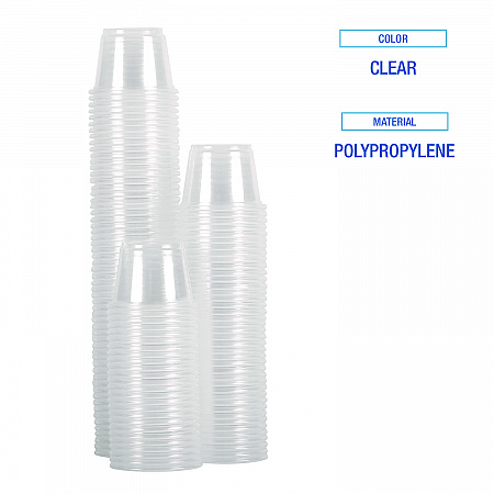 Souffle/Portion Cups, 5.5 oz, Plastic, Translucent, 2,500/Carton (PRTN55TS)