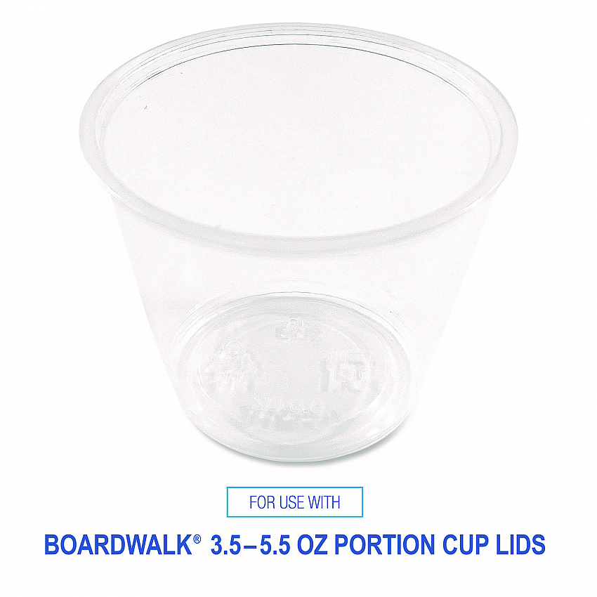 Souffle/Portion Cups, 5.5 oz, Plastic, Translucent, 2,500/Carton (PRTN55TS)