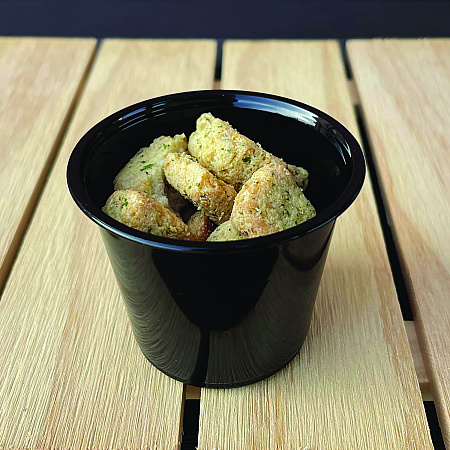 Souffle/Portion Cups, 5.5 oz, Plastic, Black, 2,500/Carton (PRTN55BL)
