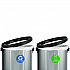 17 Gallon Stainless Steel Indoor Compost and Trash Station with Swivel Lid (47065L1COT)