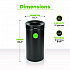 27 Gallon Black Stainless Steel Compost Can (47527BLKCO)