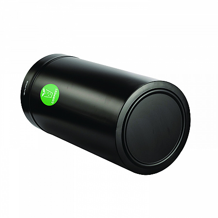 27 Gallon Black Stainless Steel Compost Can (47527BLKCO)