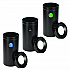 27 Gallon Black Stainless Steel Compost Bin, Recycling Can and Trash Receptacle (47527BLKRTCO)