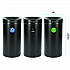 27 Gallon Black Stainless Steel Compost Bin, Recycling Can and Trash Receptacle (47527BLKRTCO)