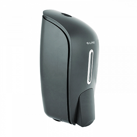 Surface Mounted Soap and Hand Sanitizer Dispenser, 27 oz, 4.1 x 4.6 x 9.6, Gray (ALP425GRY)