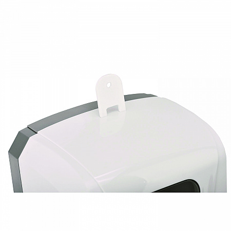 Wall Mount Automatic Foam Hand Sanitizer Soap Dispenser with Drip Tray, 40 oz, 4.48 x 6 x 18.1, White (ALP430FT)