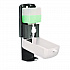Wall Mount Automatic Foam Hand Sanitizer Soap Dispenser with Drip Tray, 40 oz, 4.48 x 6 x 18.1, White (ALP430FT)