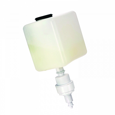 Wall Mount Automatic Foam Hand Sanitizer Soap Dispenser with Drip Tray, 40 oz, 4.48 x 6 x 18.1, White (ALP430FT)