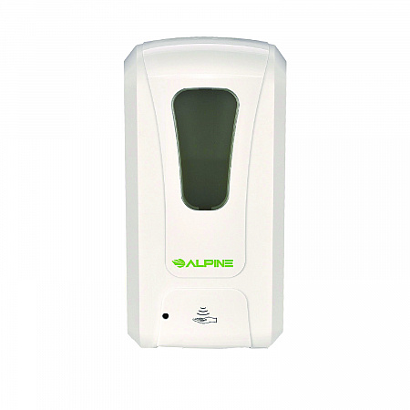Automatic Foam Hand Sanitizer/Soap Dispenser with Floor Stand, 40 oz, 4.48 x 6 x 45, White (ALP430FS)