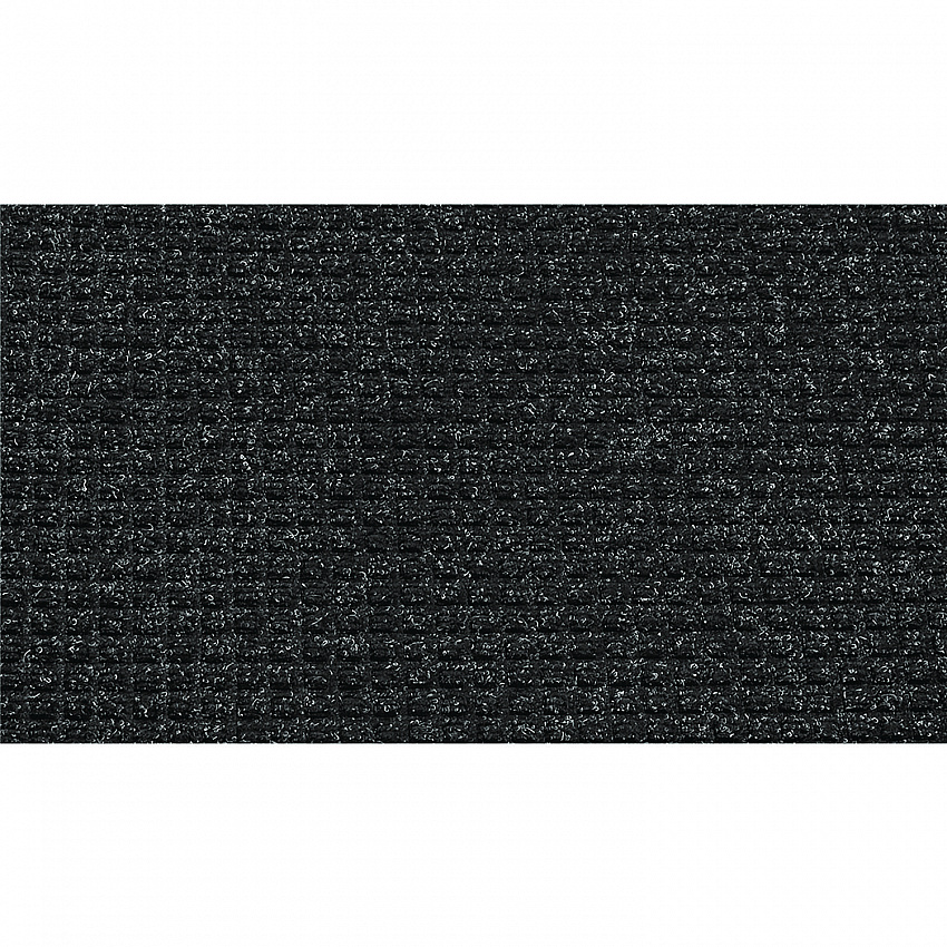 Super-Soaker Wiper/Scraper Mat with Gripper Bottom, Rectangular, Charcoal Gray Loop Pile Surface, 46" x 72" (SSR046CH)