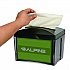 Interfold Table Top Dispenser Napkin Holder, 5.9 x 8 x 6.5, Black (ALP4332)