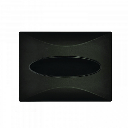 Interfold Table Top Dispenser Napkin Holder, 5.9 x 8 x 6.5, Black (ALP4332)