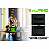 Interfold Table Top Dispenser Napkin Holder, 5.9 x 8 x 6.5, Black (ALP4332)
