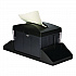 Interfold Table Top Dispenser Napkin Holder with Caddy, 6 x 14.17 x 6.5, Black (ALP4332C)