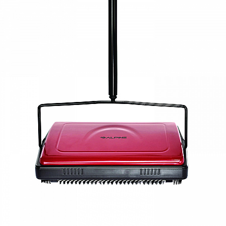 Manual Triple Brush Carpet and Floor Sweeper, 42.5