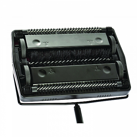 Manual Triple Brush Carpet and Floor Sweeper, 42.5
