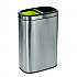 10.5 Gallon Stainless Steel Open Top Dual Compartment Trash Can (ALP470R40L)