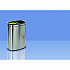 10.5 Gallon Stainless Steel Open Top Dual Compartment Trash Can (ALP470R40L)