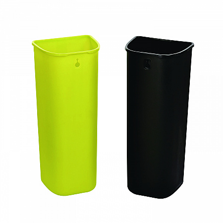 10.5 Gallon Stainless Steel Open Top Dual Compartment Trash Can (ALP470R40L)