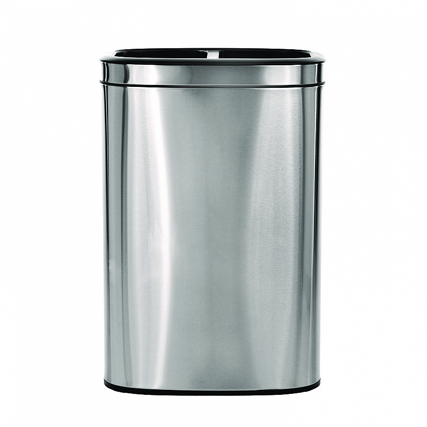 10.5 Gallon Stainless Steel Open Top Dual Compartment Trash Can (ALP470R40L)