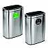 10.5 Gallon Compost and Trash Station, Brushed Stainless Steel (ALP47040LCOT)