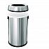 17 Gallon Stainless Steel Heavy-Gauge Brushed Open Top Commercial Trash Can (ALP47065L)