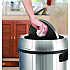 17 Gallon Stainless Steel Commercial Trash Can with Swing Lid (ALP47065L1)