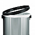17 Gallon Stainless Steel Commercial Trash Can with Swing Lid (ALP47065L1)