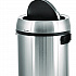 17 Gallon Stainless Steel Commercial Trash Can with Swing Lid (ALP47065L1)
