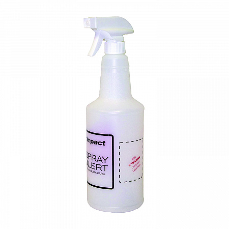Spray Alert System, 32 oz, Natural with White/White Sprayer, 24/Carton (5032SS)
