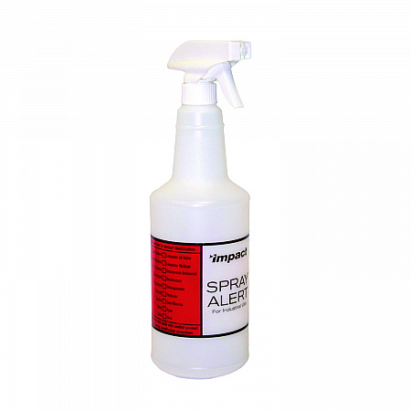 Spray Alert System, 32 oz, Natural with White/White Sprayer, 24/Carton (5032SS)