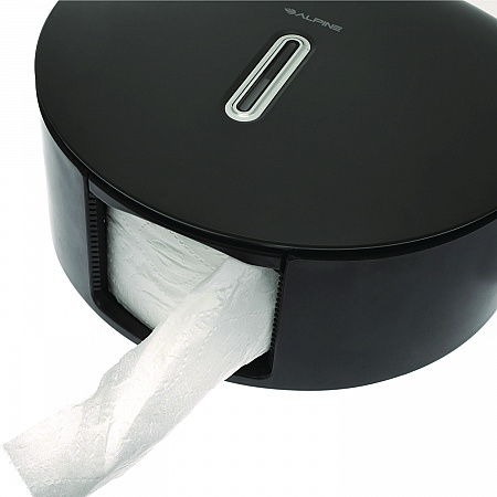Plastic Single Roll Jumbo Toilet Paper Dispenser, 5.3 x 11.5 x 11.7, Gray (ALP450GRY)