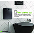 Stainless Steel Wall-Mounted Sanitary Napkin Receptacle, Black (ALP451SSBBLK)