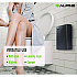 Stainless Steel Wall-Mounted Sanitary Napkin Receptacle, Black (ALP451SSBBLK)