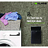 Stainless Steel Wall-Mounted Sanitary Napkin Receptacle, Black (ALP451SSBBLK)
