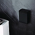 Stainless Steel Wall-Mounted Sanitary Napkin Receptacle, Black (ALP451SSBBLK)