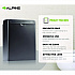 Stainless Steel Wall-Mounted Sanitary Napkin Receptacle, Black (ALP451SSBBLK)