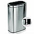 Stainless Steel Rectangular Liner Open Top Trash Can, 10.5 gal, Brushed Stainless Steel (ALP47040L)