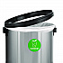 17 Gallon Stainless Steel Indoor Compost Receptacle with Swivel Lid (ALP47065L1CO)