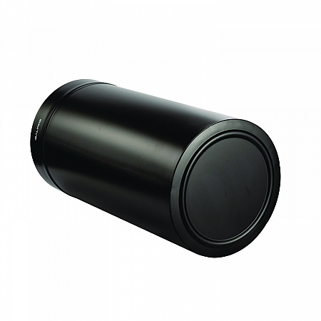 27 Gallon Stainless Steel Commercial Indoor Trash Can, Black (ALP47527BLK)