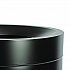 27 Gallon Stainless Steel Commercial Indoor Trash Can, Black (ALP47527BLK)