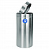 27 Gallon Stainless Steel Recycling Can, Brushed Stainless Steel (ALP47527R)