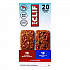 Energy Bar, Variety Pack, Chocolate Chip/Crunchy Peanut Butter, 2.4 oz, 20/Box (22000438)