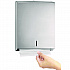 Vertical C-Fold/Multi-Fold Paper Towel Dispenser, 14.5 x 4 x 11.2, Brushed Stainless Steel (ALP480)