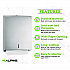 Vertical C-Fold/Multi-Fold Paper Towel Dispenser, 14.5 x 4 x 11.2, Brushed Stainless Steel (ALP480)